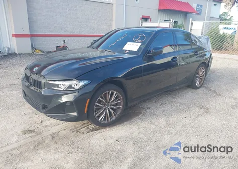 2023 BMW 330I из США, поврежденный, VIN 3MW69FF06P8C93555